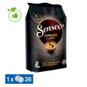 36 dosettes de café Senseo® Espresso Classic