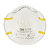 3M Masque anti poussière 8710 sans soupape - FFP1 - Blanc - Lot de 3 - 1
