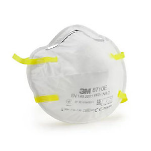 3M Masque anti poussière FFP2 pliable avec soupape - Blanc - lot de 10 3M Masque anti poussière FFP2 pliable avec soupape - Blanc - lot de 10
