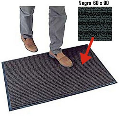 3M™ Nomad™ 45 Alfombrilla Aqua textil negro (60 X 90 cm) - 1