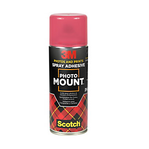 3M™ PhotoMount™ Adhesivo en spray permanente al secarse, pegamento, adhesión instantanea, bote de 400 ml