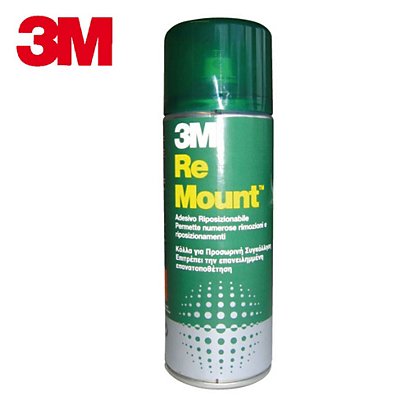 3M™ ReMount™ Adesivo non permanente Colla in flacone con spray nebulizzante 400 ml - 1