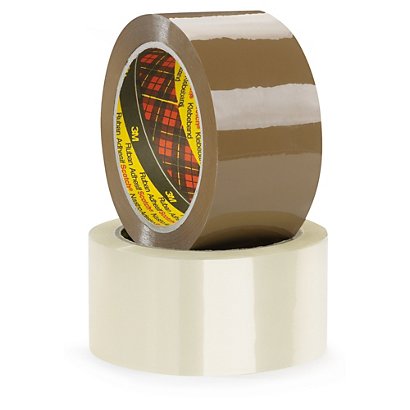3M Scotch 309 low noise polypropylene packaging tape, brown, 50mmx66m, pack of 36 - 1