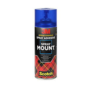 3M™ SprayMount™ Adhesivo en spray permanente al secarse, pegamento, transparente, bote de 400 ml 3M™ SprayMount™ Adhesivo en spray permanente al secarse, pegamento, transparente, bote de 400 ml