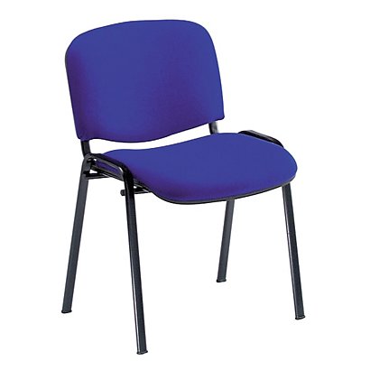 4 blauwe stoelen Comfort