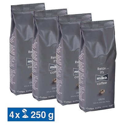 4 pakjes koffie Onyx Miko 250 g - 1