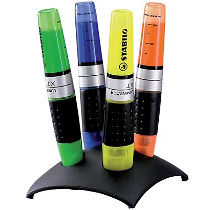 4 surligneurs Stabilo Luminator coloris assortis - 1