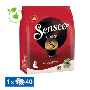 40 dosettes de café SENSEO® Corsé