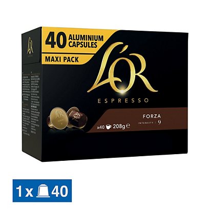 40 koffie capsules L'Or EspressO Forza - 1