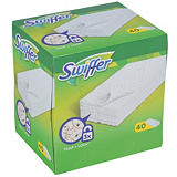 40 lingettes sèches pour balai Swiffer##40 droge doeken voor bezem Swiffer 40 lingettes sèches pour balai Swiffer##40 droge doeken voor bezem Swiffer