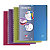 5 cahiers reliure spirale 180 pages format A5 Evolutiv'Book, le lot - 1