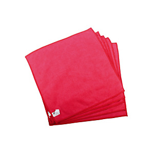 5 lavettes microfibres Taski MyMicro 36 x 36 cm rouge 5 lavettes microfibres Taski MyMicro 36 x 36 cm rouge