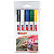 5 marqueurs peinture Edding 750 coloris assortis - 1