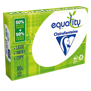 5 ramettes Equality by Clairefontaine A4 80 g