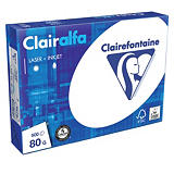 5 ramettes papier Clairefontaine Clairalfa A4 80g 5 ramettes papier Clairefontaine Clairalfa A4 80g