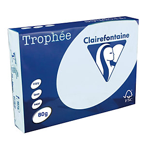 5 ramettes papier Clairefontaine Trophée bleu A4 80 g