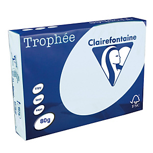 5 ramettes papier Clairefontaine Trophée bleu A4 80 g 5 ramettes papier Clairefontaine Trophée bleu A4 80 g