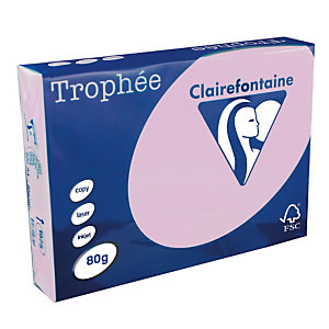 5 ramettes papier Clairefontaine Trophée lilas A4 80 g