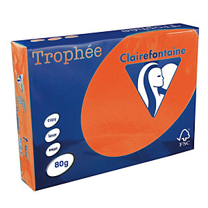 5 ramettes papier Clairefontaine Trophée rouge A4 80 g
