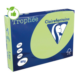 5 ramettes papier Clairefontaine Trophée vert golf A4 80 g