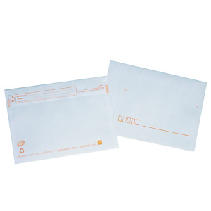 50 enveloppes C6 blanches La Couronne précasées à bande protectrice 114 x 162 mm sans fenêtre vélin 80 g