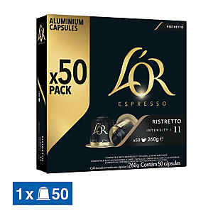 50 koffie capsules L'Or EspressO Ristretto