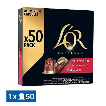 50 koffie capsules L'Or EspressO Splendente - 1