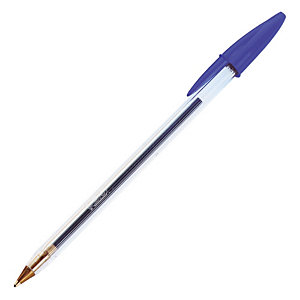 50 stylos-bille Bic® Cristal coloris bleu