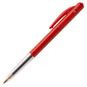 50 stylos-bille Bic M10 coloris rouge