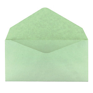 500 enveloppen verkiezingen GPV 90 x 140 mm gerecycled papier vellum 75 g kleur groen