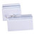 500 enveloppes 114 x 229 blanches sans fenêtre  bande protectrice La Couronne - 1