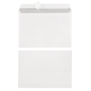 500 enveloppes C5 blanches 1er prix à bande protectrice 162 x 229 mm sans fenêtre vélin 80 g