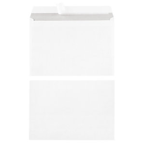 500 enveloppes C5 blanches 1er prix à bande protectrice 162 x 229 mm sans fenêtre vélin 80 g