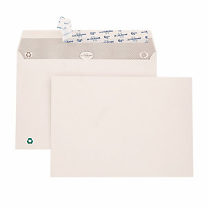 500 enveloppes C5 blanches La Couronne à bande protectrice 162 x 229 mm sans fenêtre papier 100% recyclé 80 g
