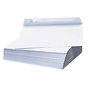500 enveloppes C5 blanches La Couronne à bande protectrice 162 x 229 mm sans fenêtre vélin 80 g