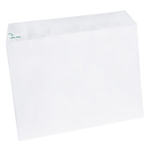 500 enveloppes C5 extra blanches Erapure GPV à bande protectrice 162 x 229 mm sans fenêtre papier 100% recyclé 80 g