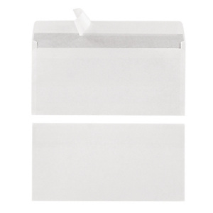 500 enveloppes DL blanches 1er prix à bande protectrice 110 x 220 mm sans fenêtre vélin 80 g 500 enveloppes DL blanches 1er prix à bande protectrice 110 x 220 mm sans fenêtre vélin 80 g