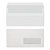 500 enveloppes DL blanches 1er prix à fermeture autocollante 110 x 220 mm avec fenêtre 35 x 100 mm vélin 80 g - 1