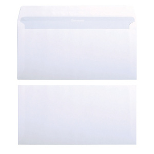 500 enveloppes DL blanches Clairefontaine à bande protectrice 110 x 220 mm sans fenêtre vélin 80 g 500 enveloppes DL blanches Clairefontaine à bande protectrice 110 x 220 mm sans fenêtre vélin 80 g