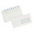 500 enveloppes DL blanches La Couronne à bande protectrice 110 x 220 mm avec fenêtre 45 x 100 mm papier 100% recyclé 80 g - 1