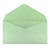 500 enveloppes élections GPV 90 x 140 mm papier recyclé velin 75 g coloris vert - 1