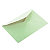 500 enveloppes élections GPV 90 x 140 mm papier recyclé velin 75 g coloris vert - 2