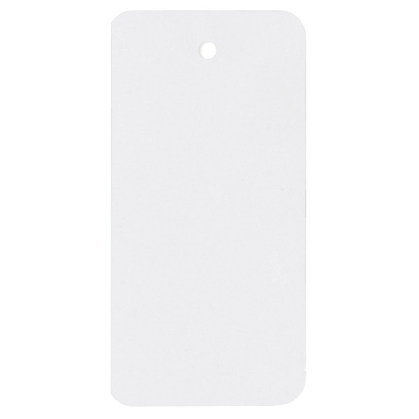 500 etichette americane industriali bianche in PVC 120x70mm
