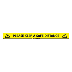 500mm Social Distancing Warning Tape 500mm Social Distancing Warning Tape