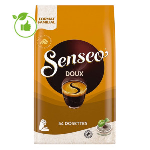 54 dosettes de café SENSEO® Doux