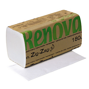 5400 verstrengelde handdoekjes Renova Green 5400 verstrengelde handdoekjes Renova Green