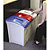 57 litre mini envirobin recycling bin, paper graphic - 2