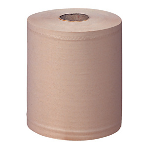 6 beige maxi rollen handdoekpapier met centrale afrolling 6 beige maxi rollen handdoekpapier met centrale afrolling