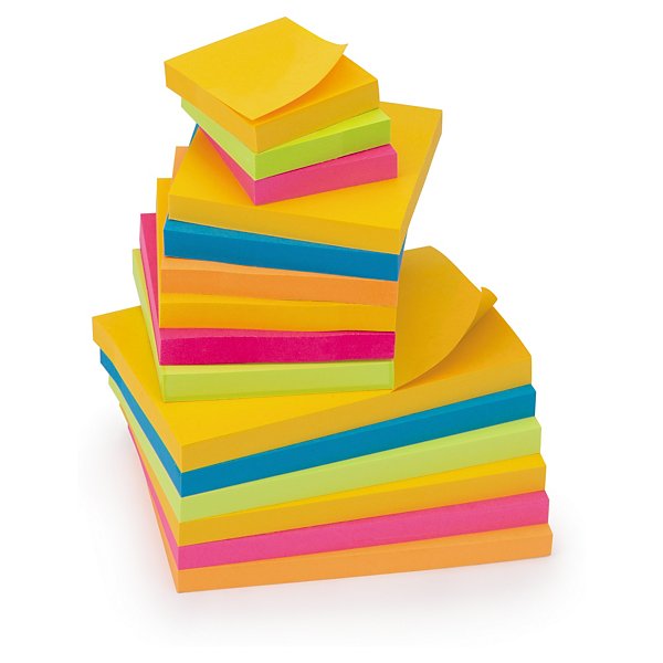 6 blocchi post it super sticky fantasia soulful 76 x 127 mm - 2