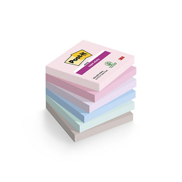 6 blocchi post it super sticky fantasia soulful 76 x 127 mm - 7